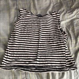 Crop top striped